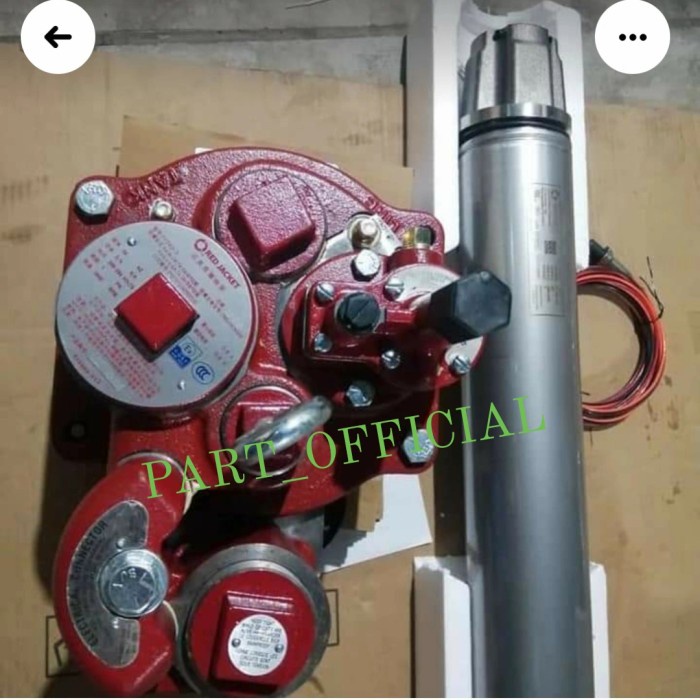 STP RED JACKET SET-1,5HP SPBU FUEL SUBMERSIBLE PUMP/POMPA DORONG SPBU