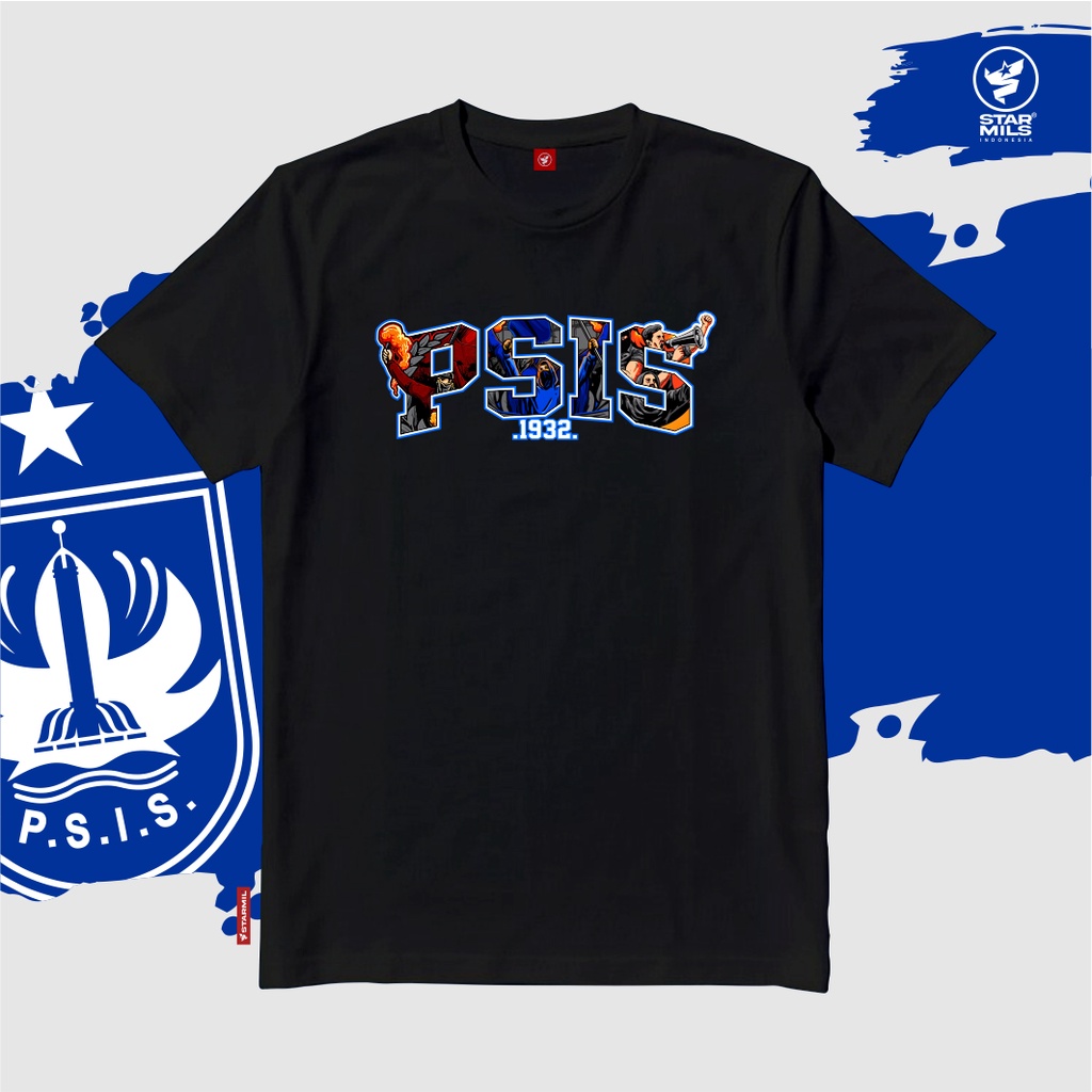 Kaos Psis Semarang 1932 Text Hooligans Football Culture Original Fans Pride Casual StarmilS 11011