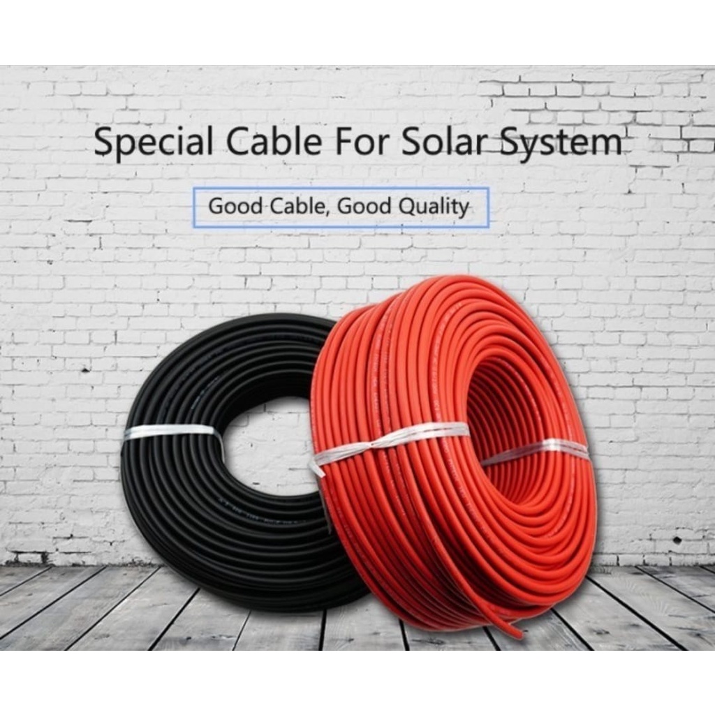 Kabel Solar Panel Kabel Panel Surya Kabel PV 1F 2.5mm per meter