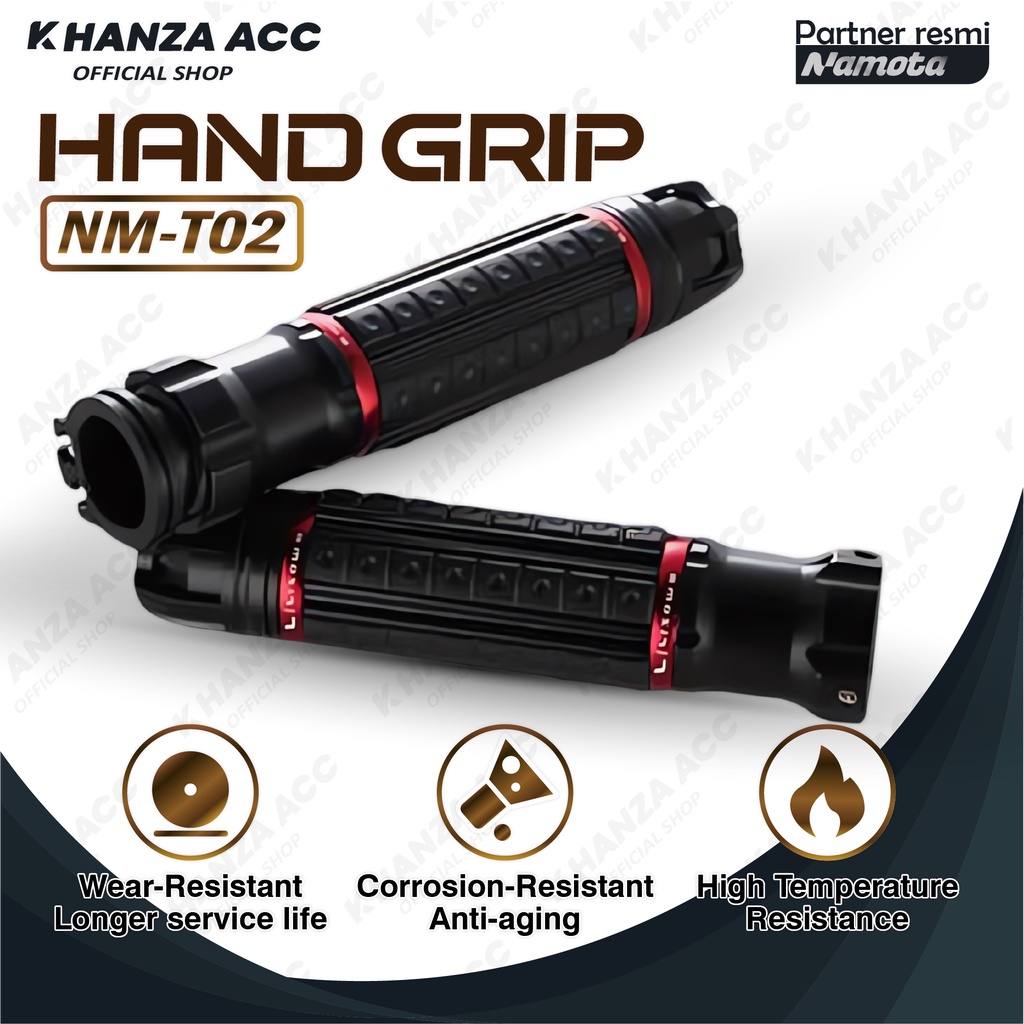 KHANZAACC NAMOTA NM-T02 Handgrip Motor Variasi