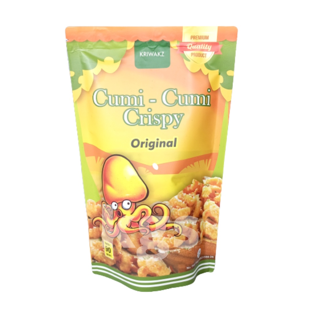 

Cumi Goreng Crispy Merk Kriwakz 90 Gram Gurih Asin Khas Salatiga