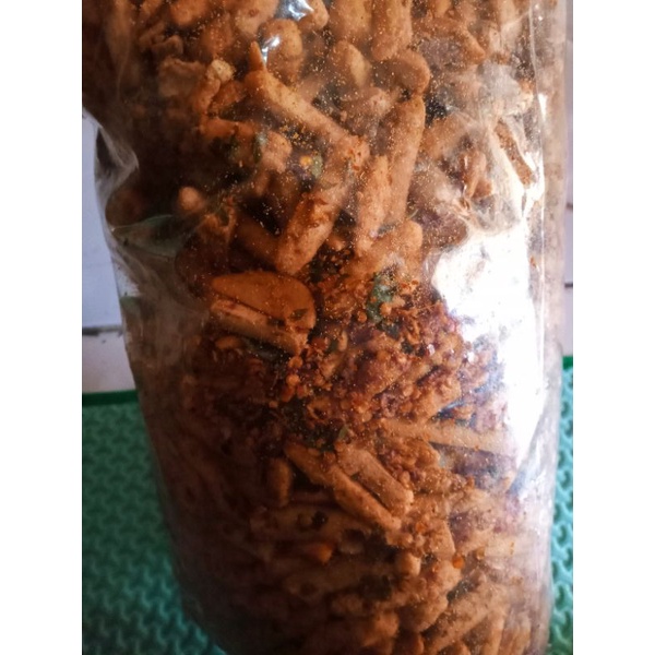 

baso goreng stik /bastik pedas daun jeruk 500gram