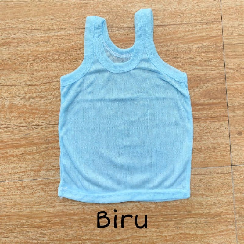 1 LUSIN (12 pcs) Singlet bayi WARNA ukuran S / M / L / XL TERMURAH