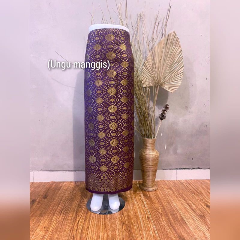 ( COD ) Rok songket instan / rok songket Jumbo / rok songket lilit /rok songket kebaya