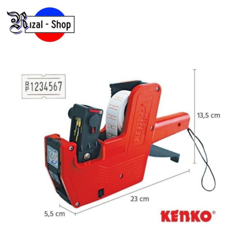 

Mesin Label Harga Price Labeller Kenko MX-5500 (1 Line)