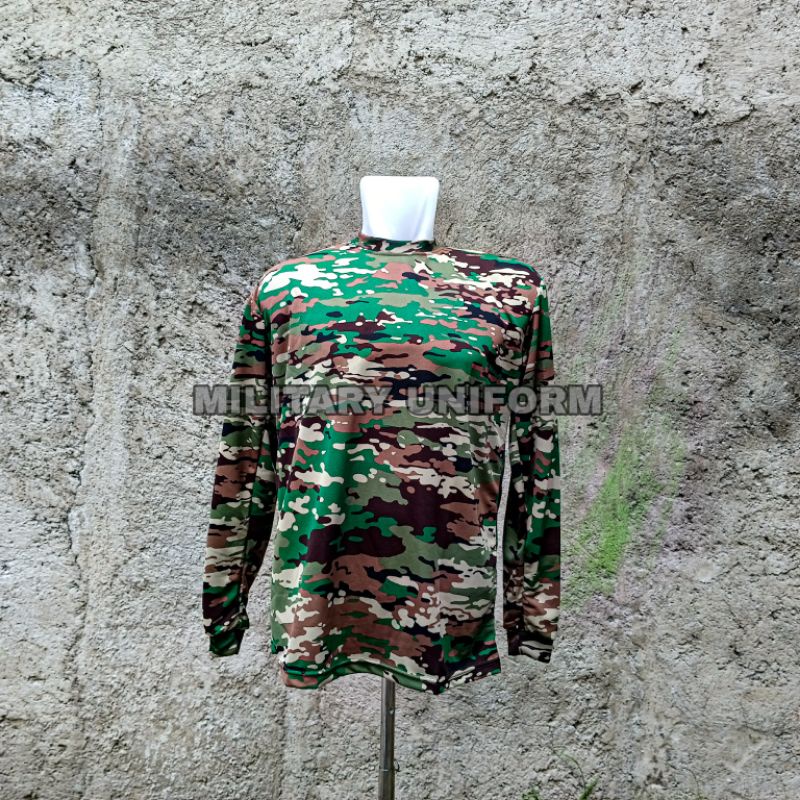 KAOS LORENG TNI AD TERBARU ORIGINAL MILITARY UNIFORM