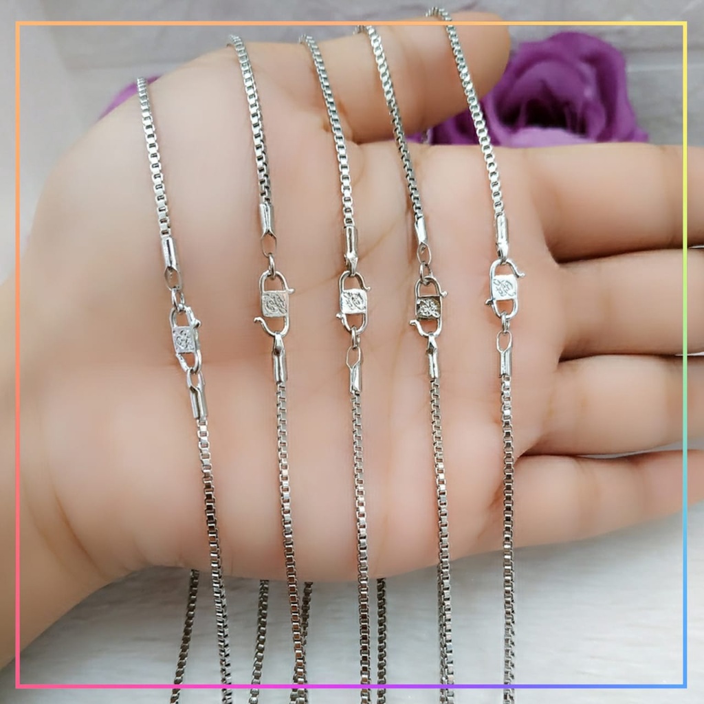 Kalung xuping kalung Dewasa itali silver kalung wanita silver perhiasan lapis emas gold KL 079