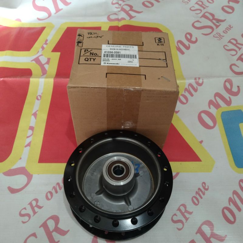 tromol belakang w175 w 175 original kawasaki