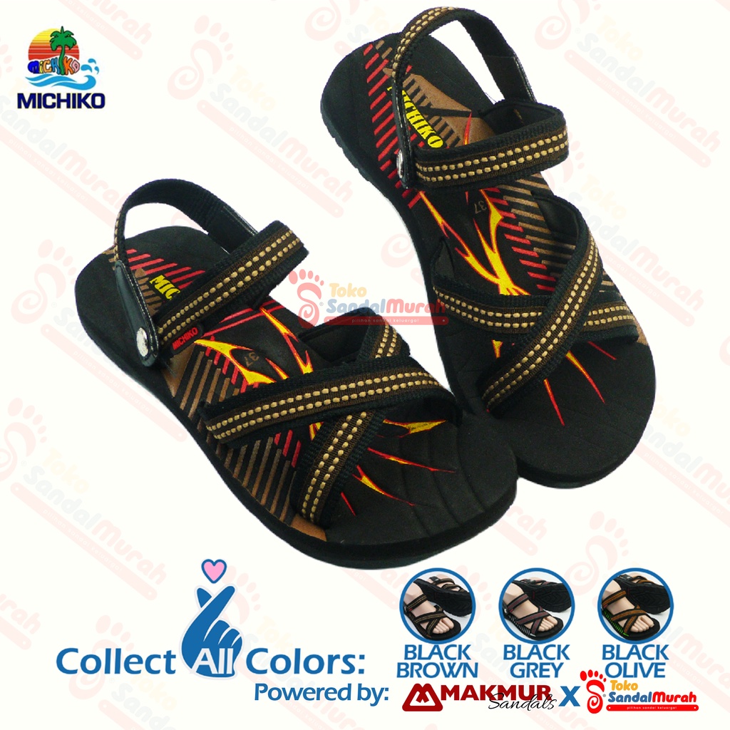 Toko Sendal Murah - Sandal Gunung Outdoor Uk 32 - 37 / Sandal Gunung Slide Pria / Sandal Gunung Pria Casual / Sandal Gunung Pria Santai / Sepatu Sandal Gunung Murah / [ Toko Sendal Murah Michiko SGT 03]