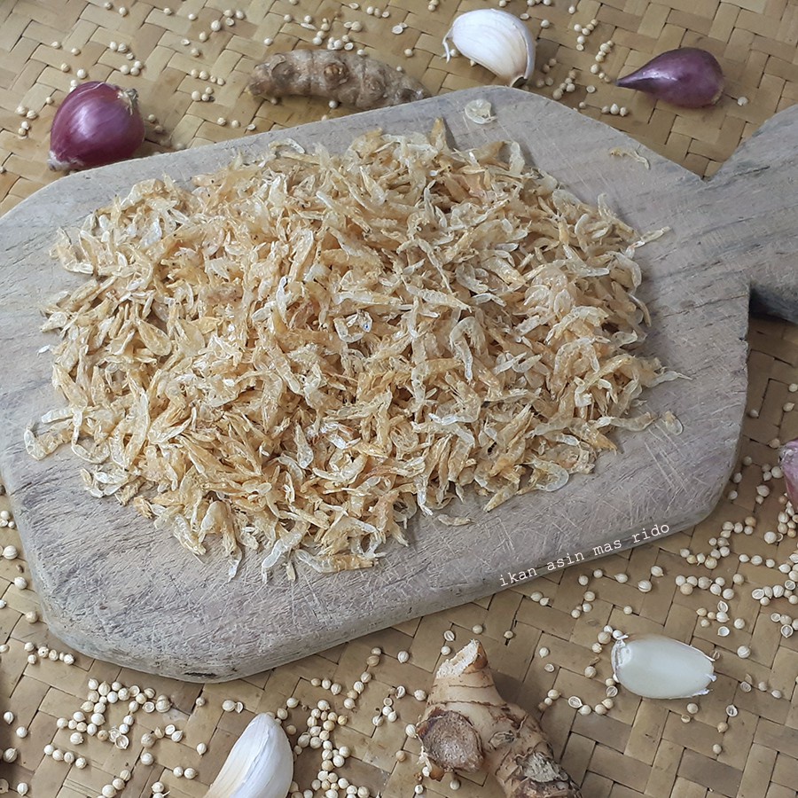 

UDANG REBON KECIL TAWAR EBI KERING SUPER 100 GRAM
