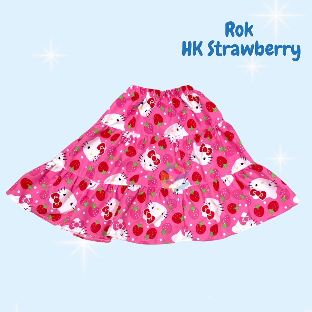 BISA COD ELBOX ROK ANAK KARAKTER / ROK REMPEL ANAK / ROK TUTU 1-5 TAHUN