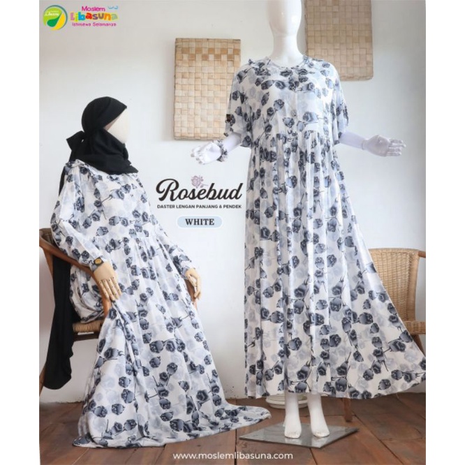 Rosebud Homedress by Libasuna / Home Dress / Daster Rumah / Libasuna Ori / Moslem Libasuna