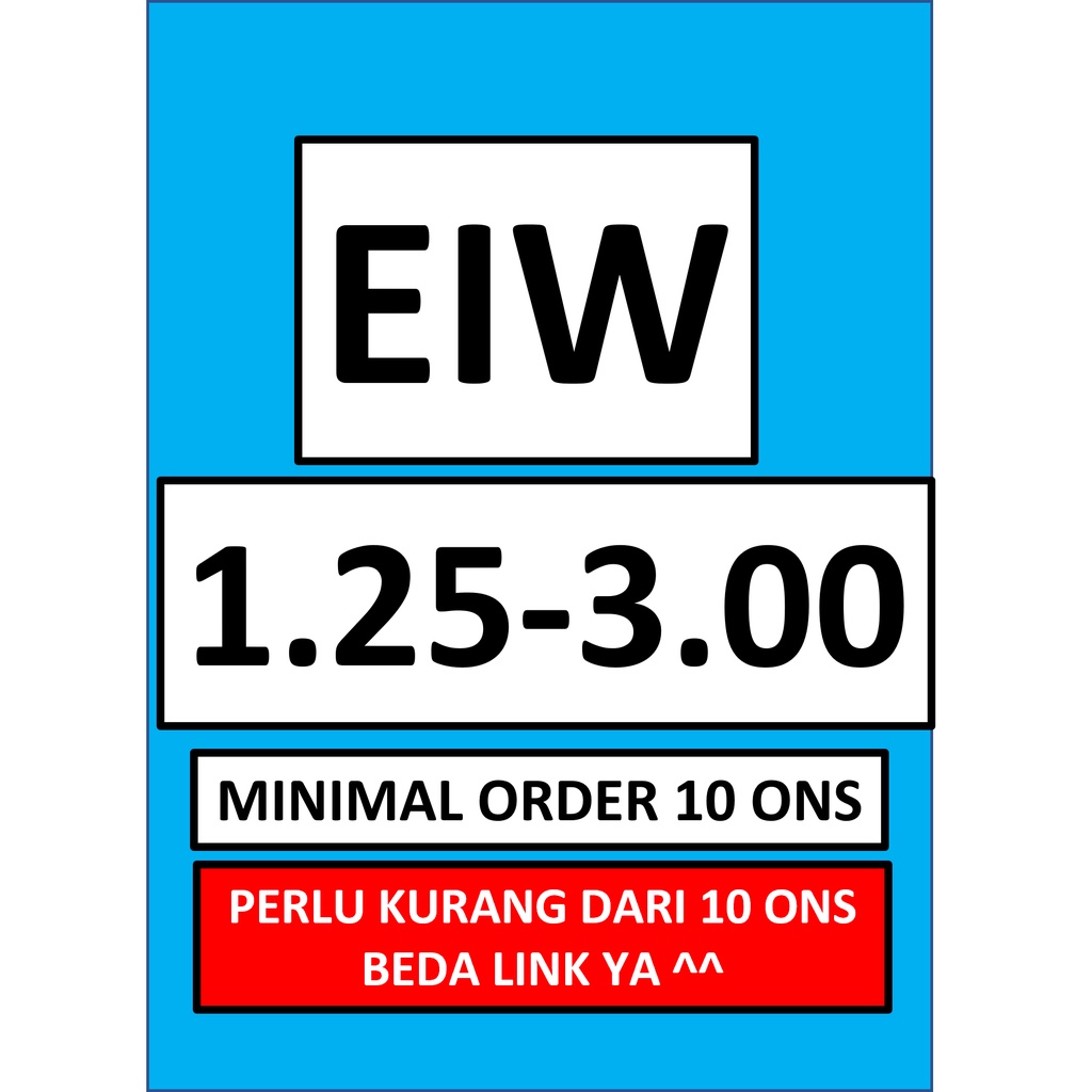 Min 10 Ons - EIW 1.25-3.00 - Supreme - Kawat Tembaga Supreme