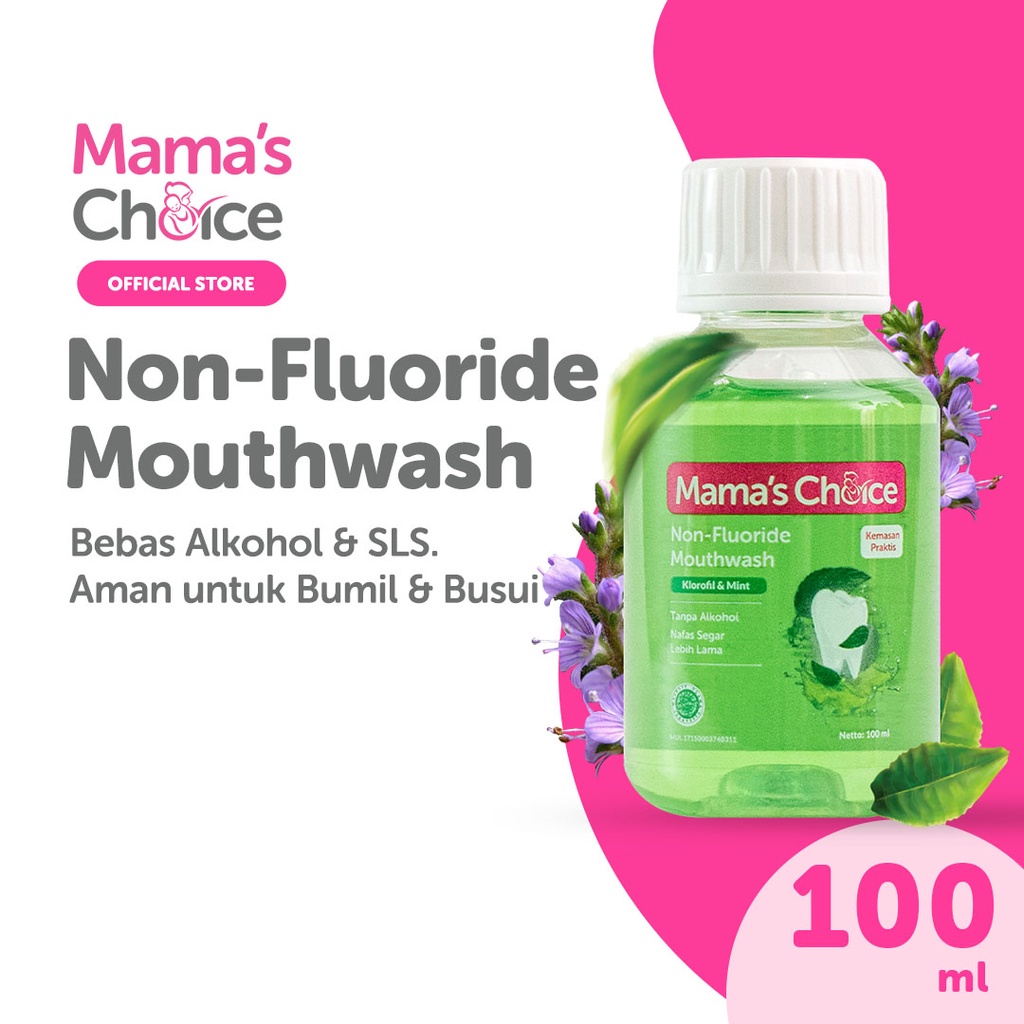 Jual Mama's Choice Mouthwash (Obat kumur halal tanpa alkohol khusus ibu