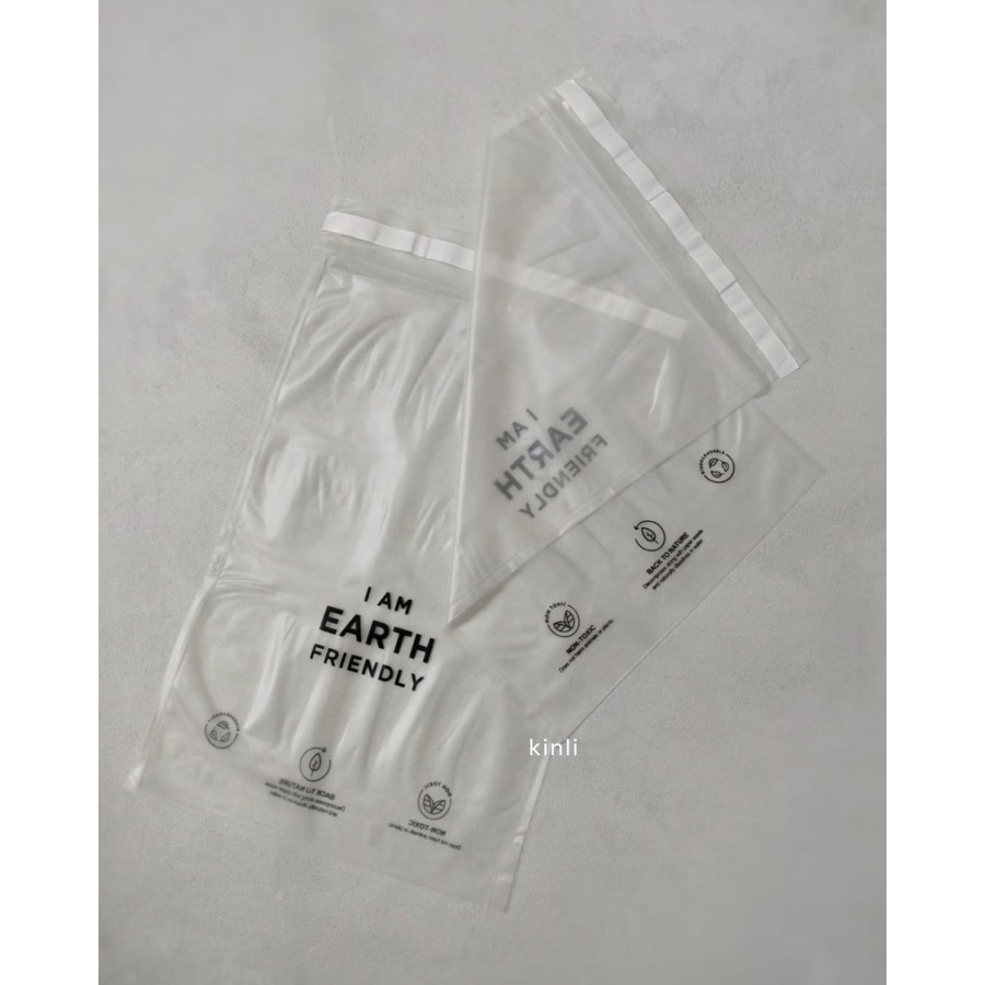 cassava mailer bag sealed biodegradable kantung plastik singkong