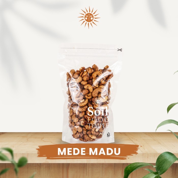 

Honey Cashew / Kacang Mete Mede Panggang dengan madu 500gr - 1kg