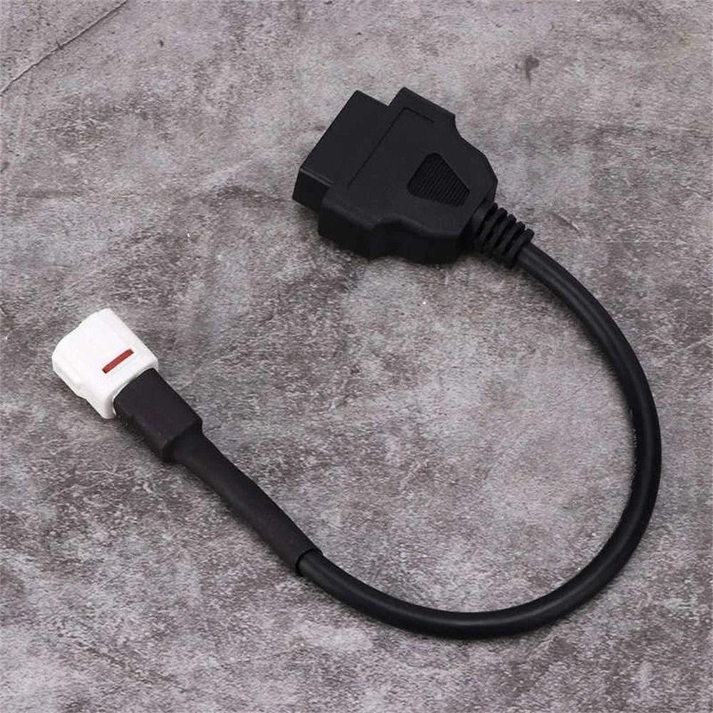 Lanfy Scanner Kabel Diagnostik Perlengkapan Motor Sparepart Diagnostik Kabel Alat OBD 16pin Ke 4pin 4pin Kabel Adaptor OBD2