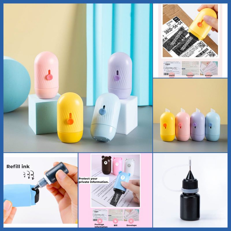 STAMP ROLLER 2 IN 1 CUTTER STAMP ROLLER CUTTER STEMPEL PENUTUP PELINDUNG ALAMAT IDENTITAS DIRI STAMP ROLLER DATA STAMP ROLLER KARAKTER STEMPEL NAMA STEMPEL PELINDUNG DATA BAK STEMPEL ROL STEMPEL KANTOR STEMPEL PENGHAPUS