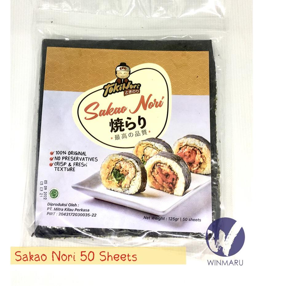 

Terbaru [KP8] Sakao Nori Yaki Sushi 50 sheets
