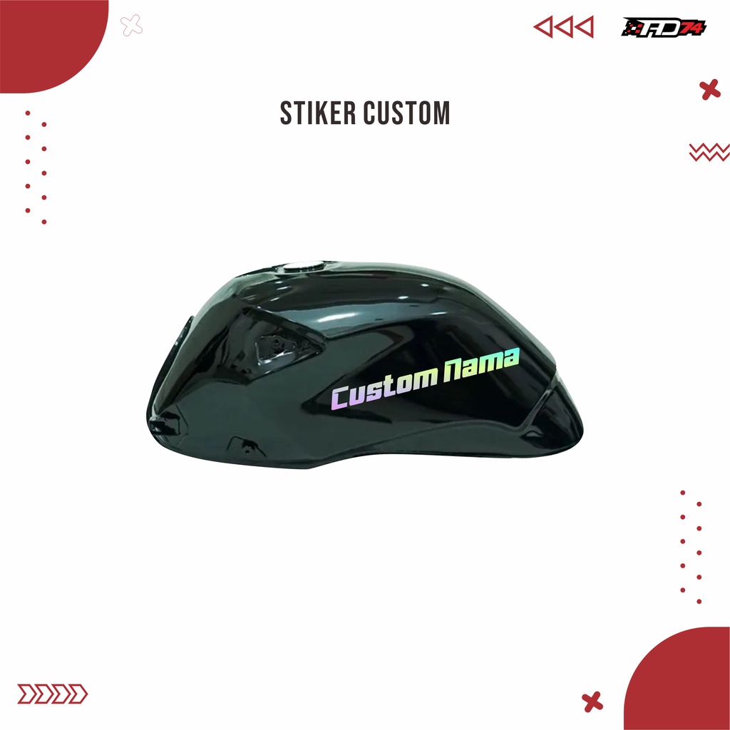 stiker cutting tangki hologram herex custom