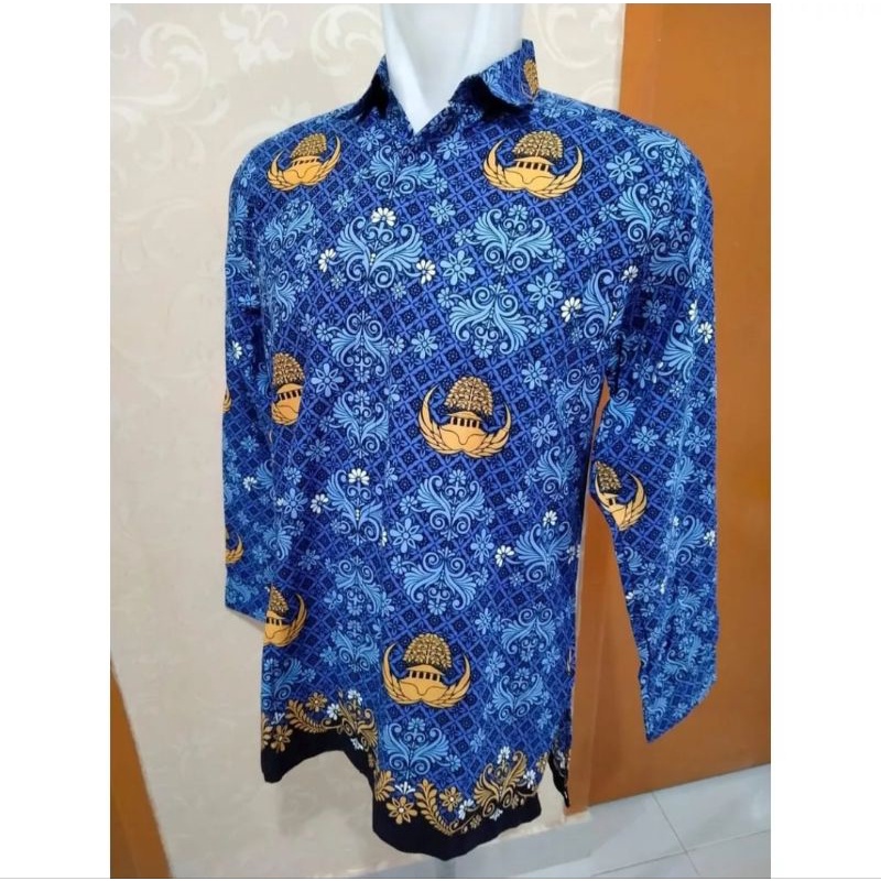 BATIK KORPRI PRIA TERBARU 2023 FULL FURING & NON FURING//SERAGAM PNS//BAJU KORPRI PRIA