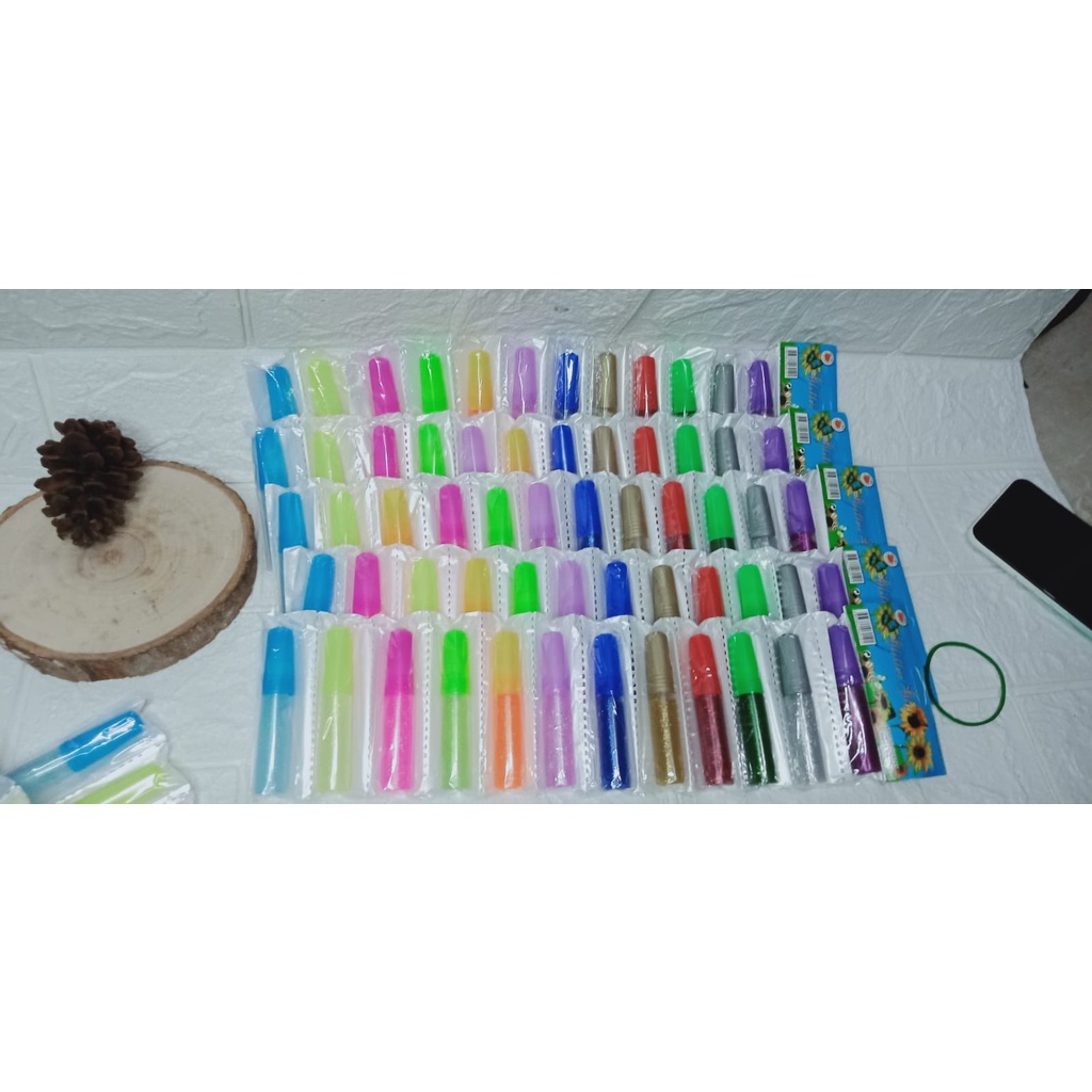 

Lem Kertas Gliter Warna Warni Gliter Glue/Mainan Gliter Rentengan /Gliter Cair