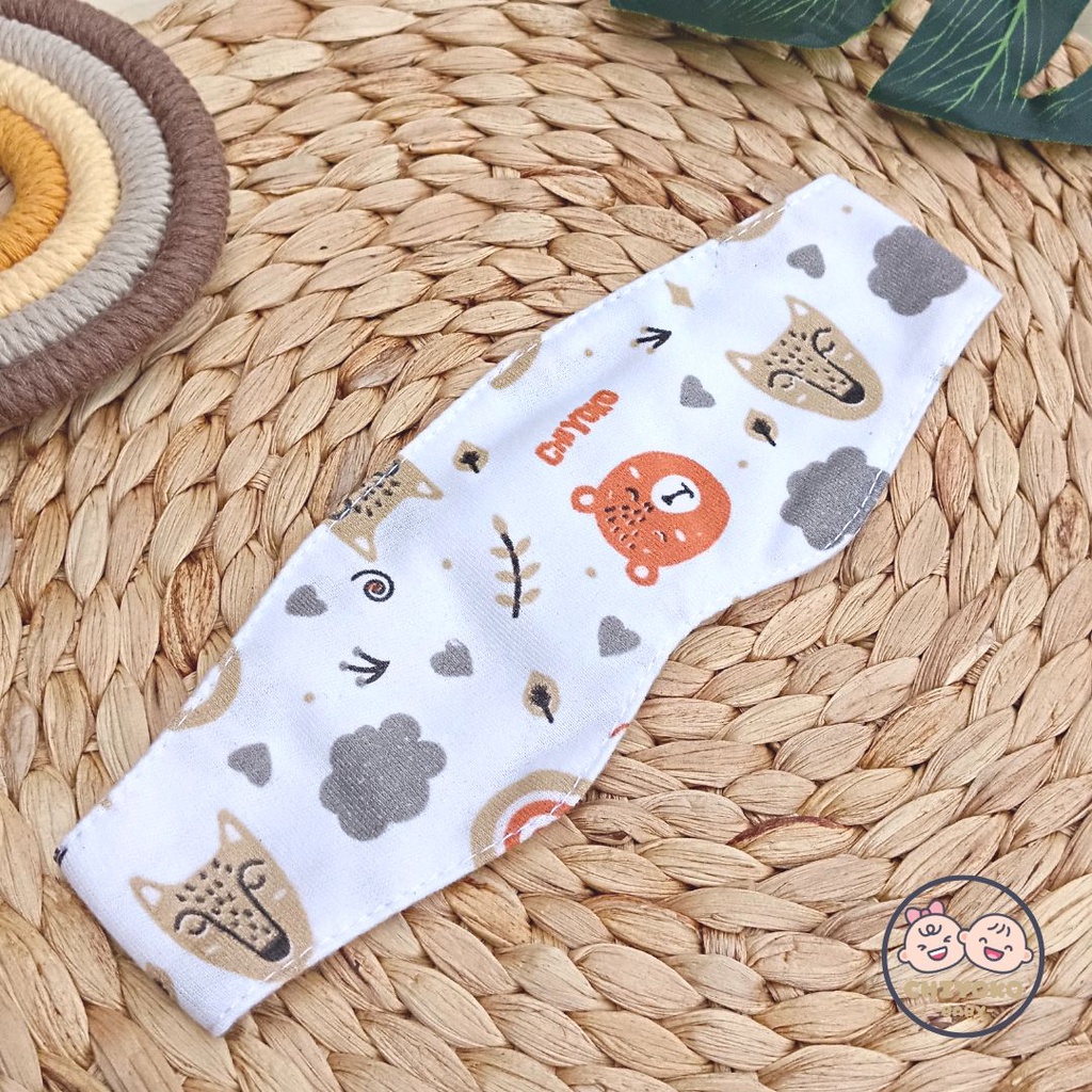 3 Pcs Kacamata Jemur Bayi Penutup dan Pelindung Mata Bayi SERIAN COKLAT SUSU Chiyoko Baby