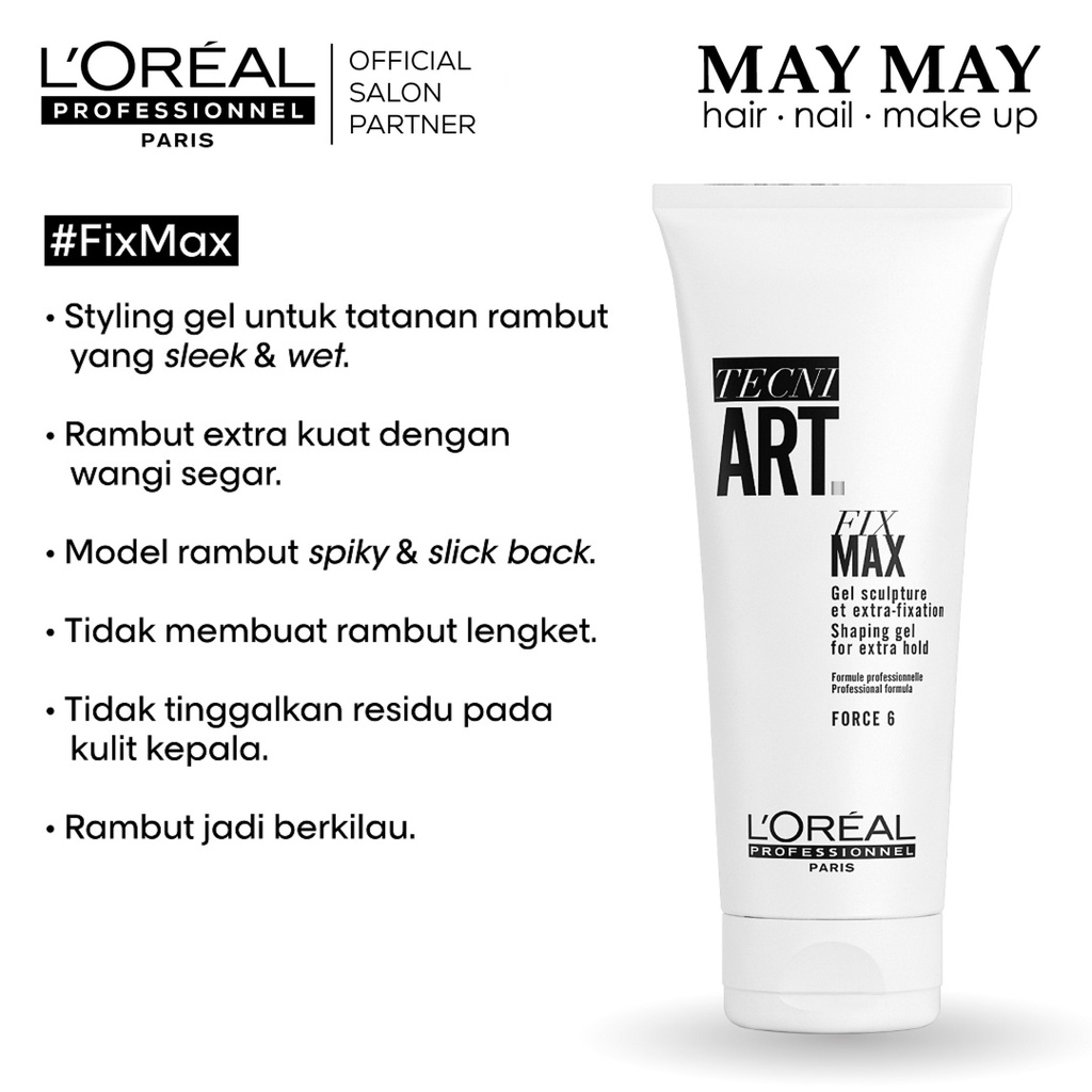 L'Oreal Professionnel Tecni Art Fix Max 200ml - Strong Hold