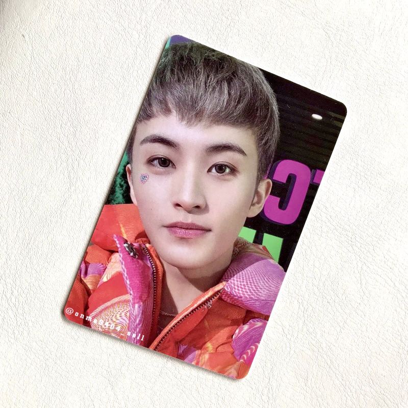 pc glitch mode matching card mark lee photocard glimo  nct dream