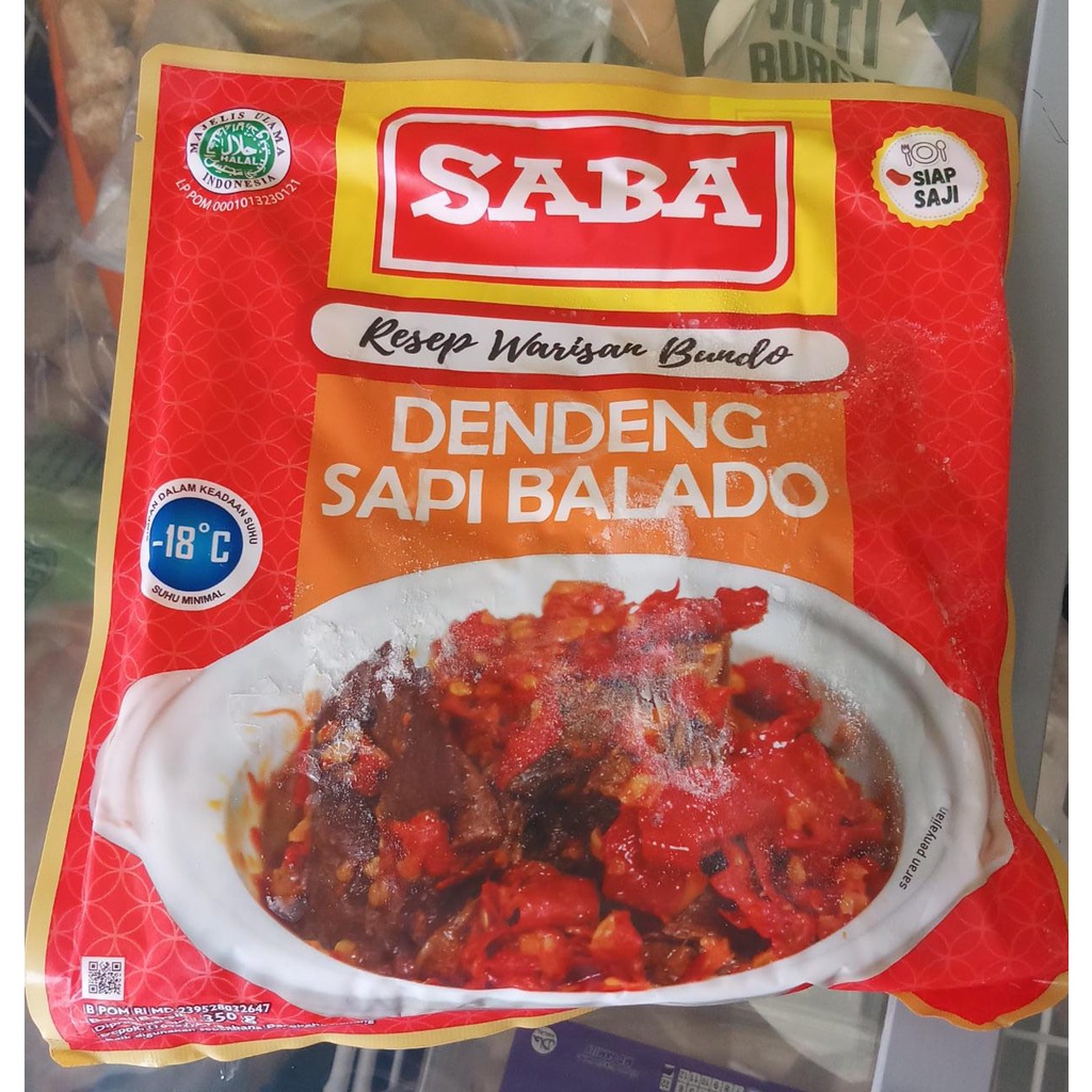 

SABA DENDENG SAPI BALADO 350GR