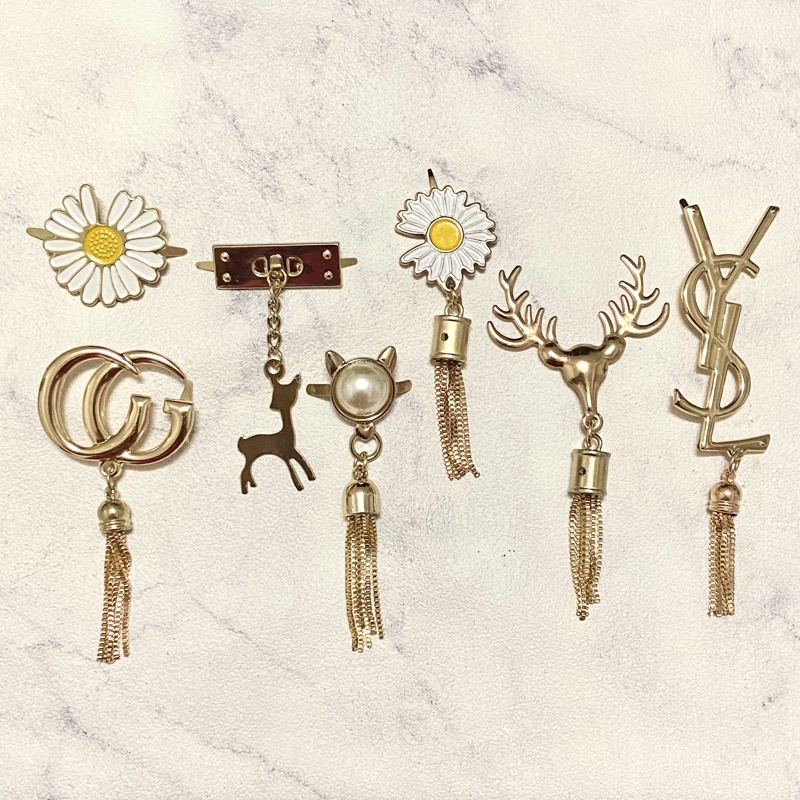 hiasan / aksesoris rumbai tas rajut import