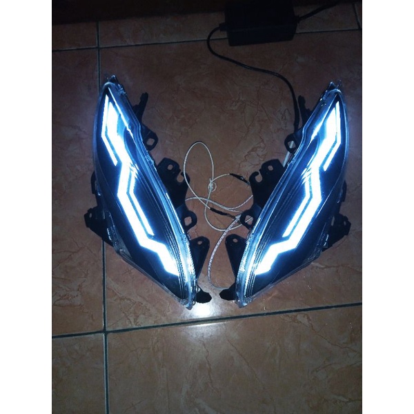 led audi sen custom mio j sen running