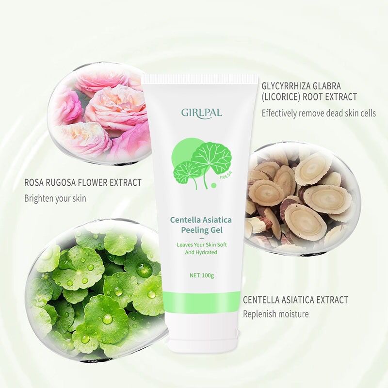 GIRLPAL Peeling Gel | Tidak Menimbulkan Iritasi | Melembutkan dan Membersihkan Kulit Wajah