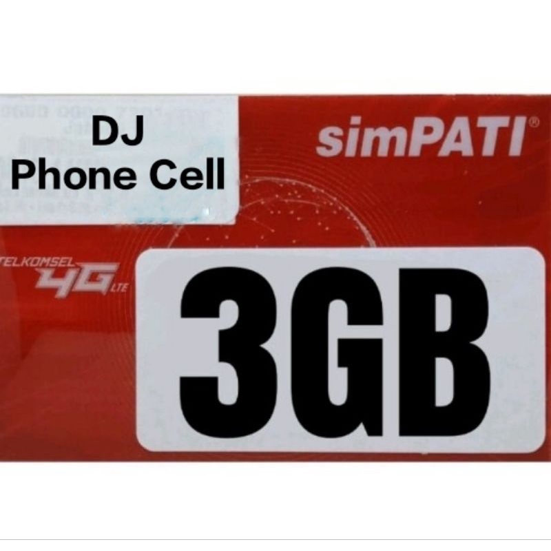 Perdana Telkomsel 3GB