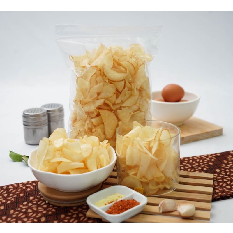 

Keripik Singkong Asin Gurih