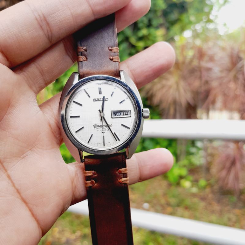 Jam tangan Vintage Seiko Presmatic Hi - beat 27 jewels 5146 7090