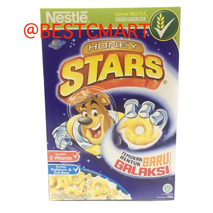 

[BEST SELLER] NESTLE HONEY STARS CEREAL 300GR