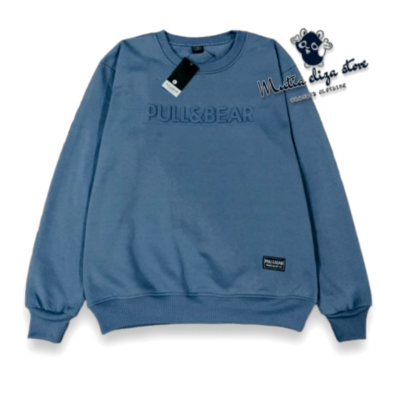 Sweater Pull&amp;Bear Distro Premium 5906 / Crewneck Pull And Bear /Sweater Oblong /Sweattshirt /Sweater Gardigan /Sweater Crewneck Wanita dan Pria