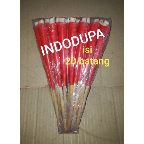 LILIN KAYU ISI 20 BATANG