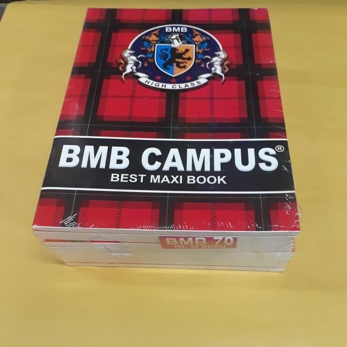 

Buku Tulis Bmb Campus 70 Lembar 10 Buku