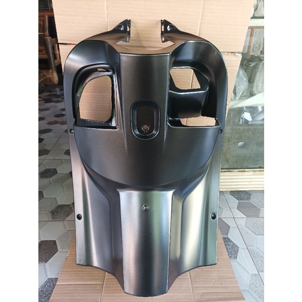 Leghsiled leksil kantong dasbor tengah scoopy esp 2017 2019 new hitam doff original