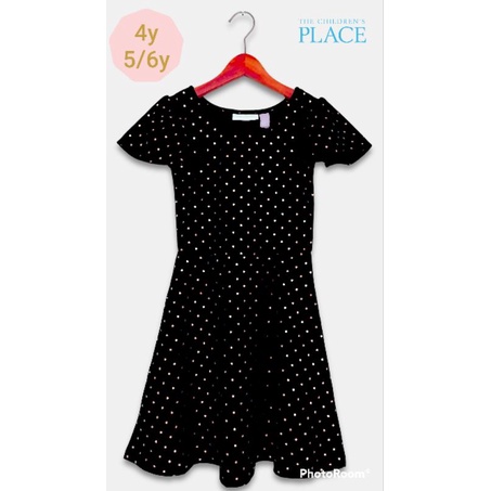 DRESS ANAK PEREMPUAN / BAJU ANAK BRANDED / BAJU ANAK CEWE / DRES VELVET ANAK PLACE