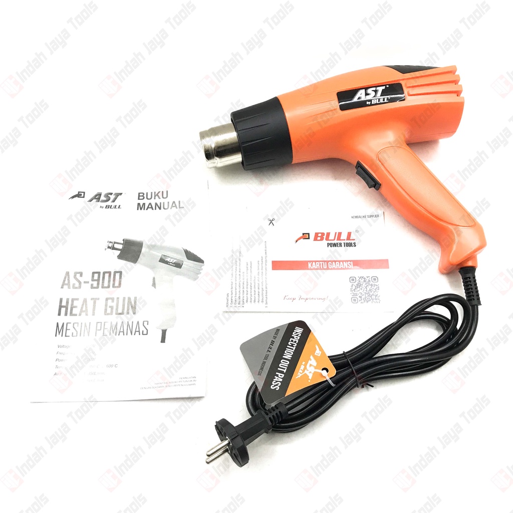 AST AS-900 Heat Gun 900 Watt - Hot Gun Pistol Pemanas Hot Air Gun