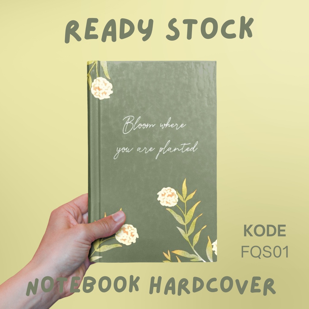

BUKU NOTEBOOK FLOWER QUOTES/ BUKU SEKOLAH/ BUKU CATATAN/ BUKU FLOWER QUOTES SIMPLE FQS01