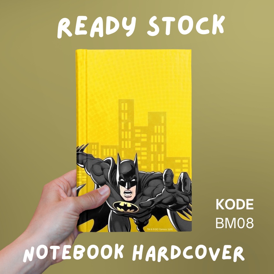 

BUKU NOTEBOOK BATMAN/ BUKU SEKOLAH/ BUKU CATATAN/ BUKU THE BATMAN KODE BM08