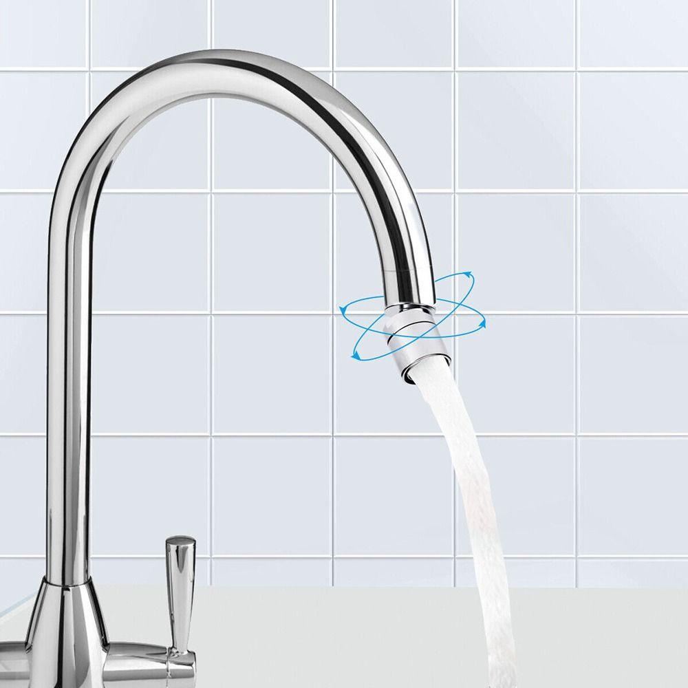 Bubbler Keran Nanas Putar Saringan Keran Dapur Hemat Air Faucet Extender Sprayer