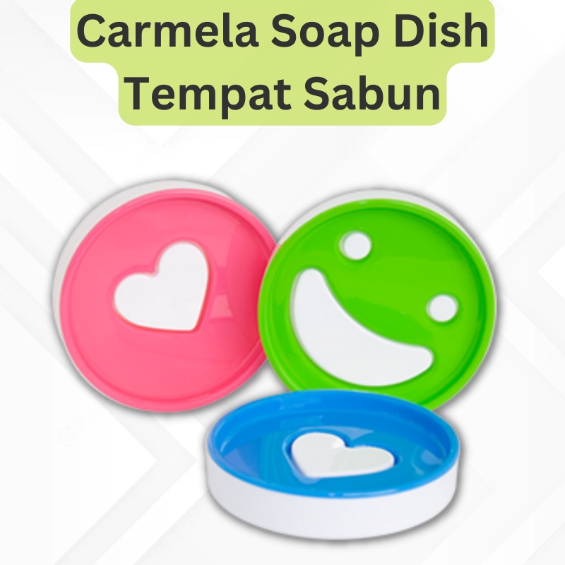 Carmela Soap Dish - Tatakan Sabun Mandi - Tempat Sabun