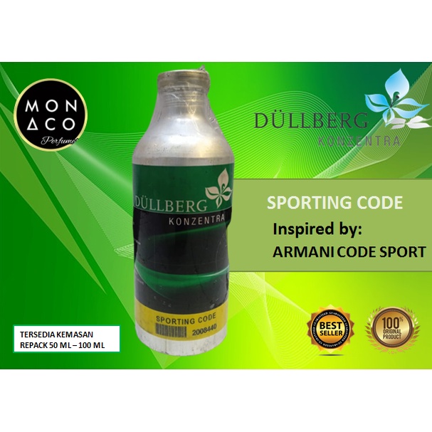 BIBIT PARFUM ARMANl CODE SPORT BY DULBERG - ASLI 100%