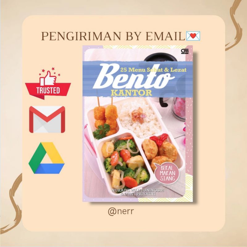 

[] 25 Menu Sehat & Lezat Bento Kantor