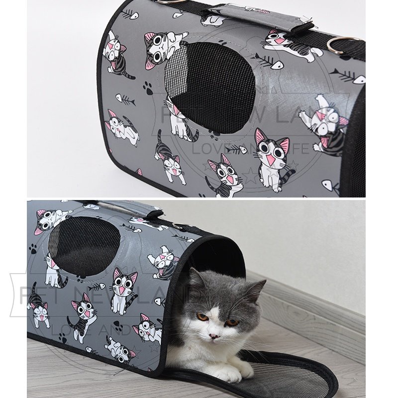 Tas Kucing Tas Ransel Kucing Pet Cargo Kucing Pet Carrier Kucing Tas Anjing Tas Kamar Kucing Waterproof Bernapas